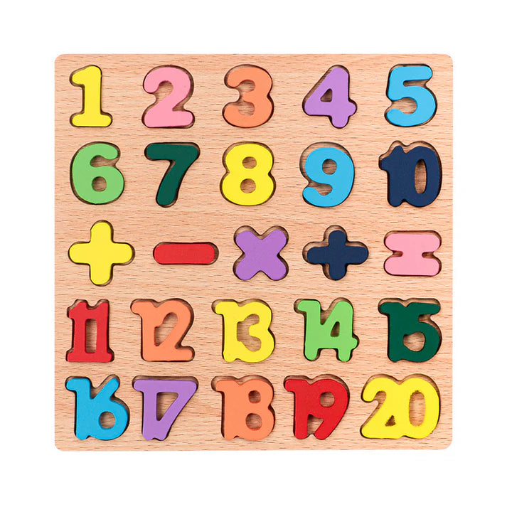 Puzzle Éducatif Alphabet + Chiffres pour Enfants (3 à 10 ans)