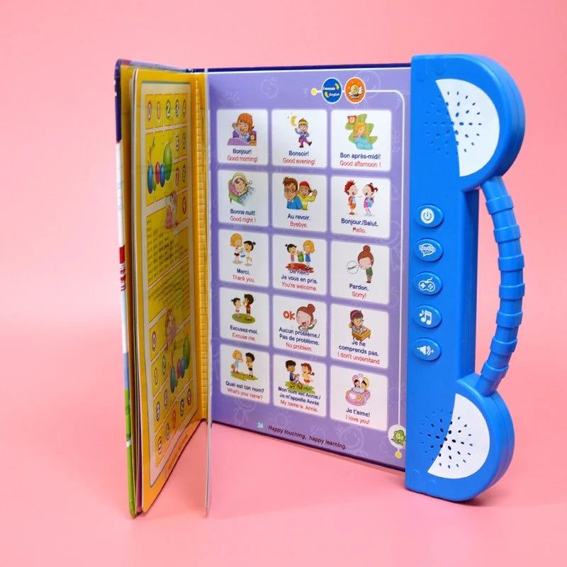 Mon Livre Interactif Bilingue (Français / Anglais) – Dès 3 Ans