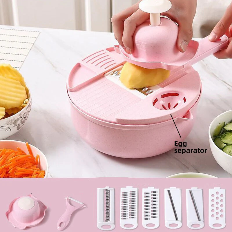 Coupe-Légumes Multifonctionnelles Pro 12 en 1