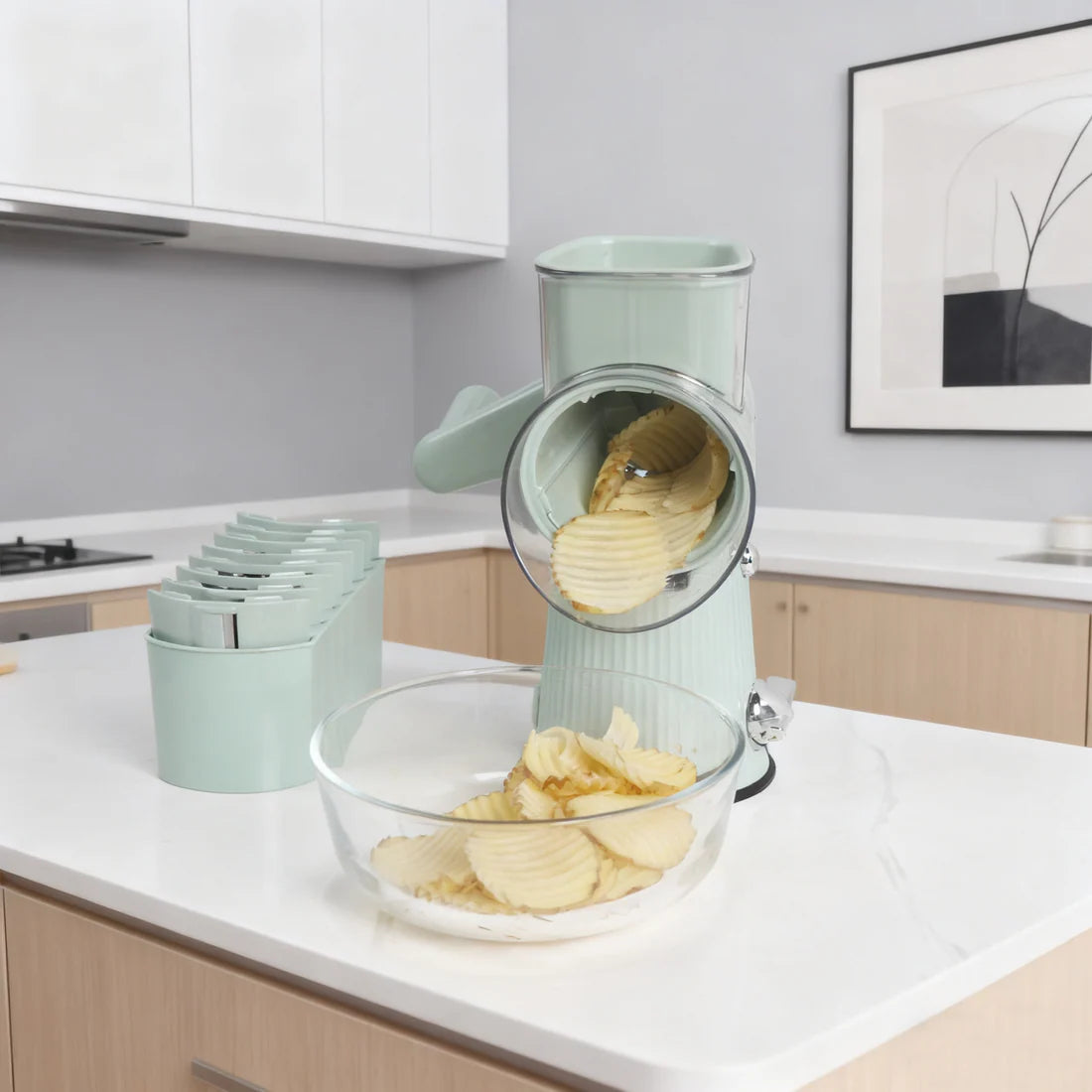 Hachoir à légumes 5 en 1