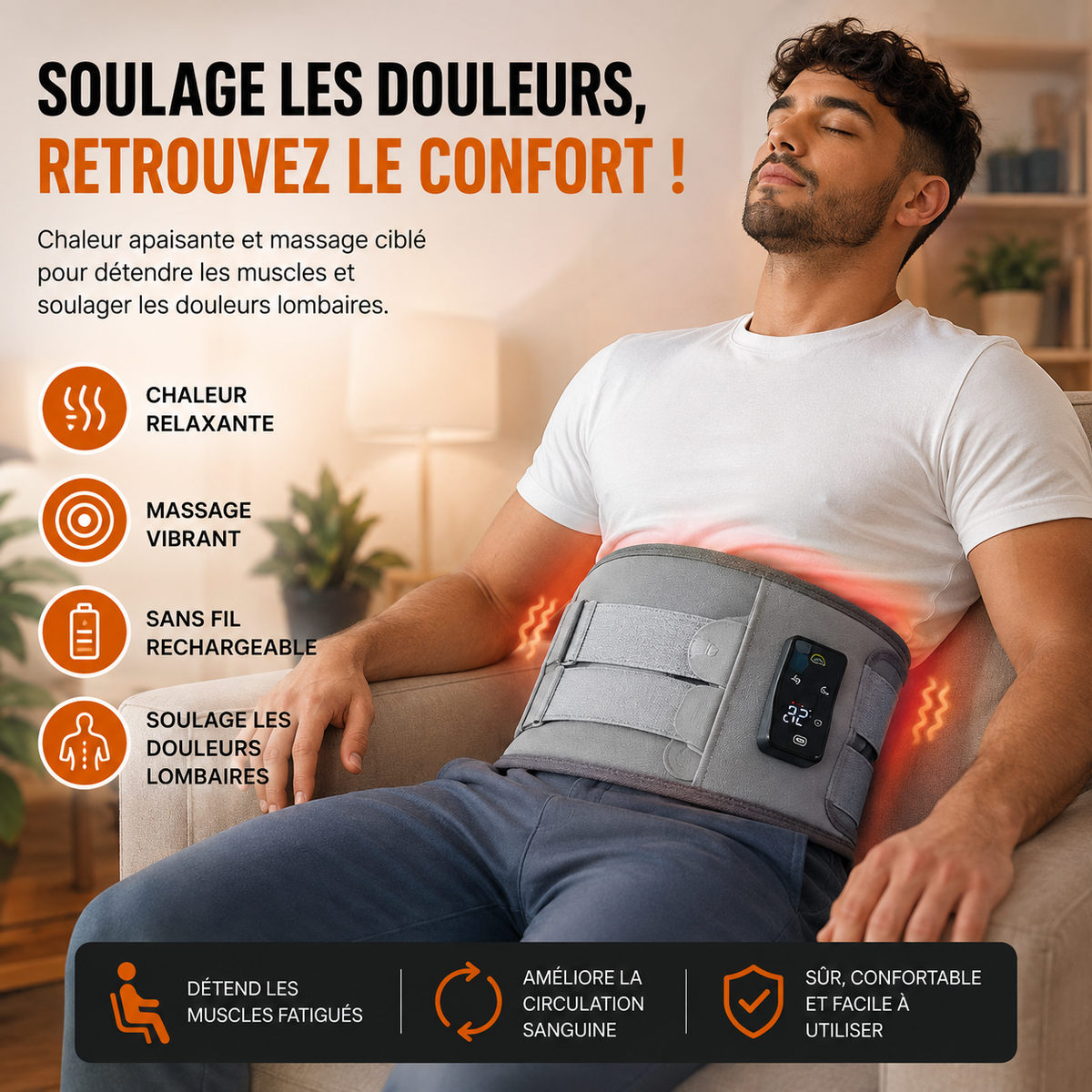 Ceinture ThermoMassage™