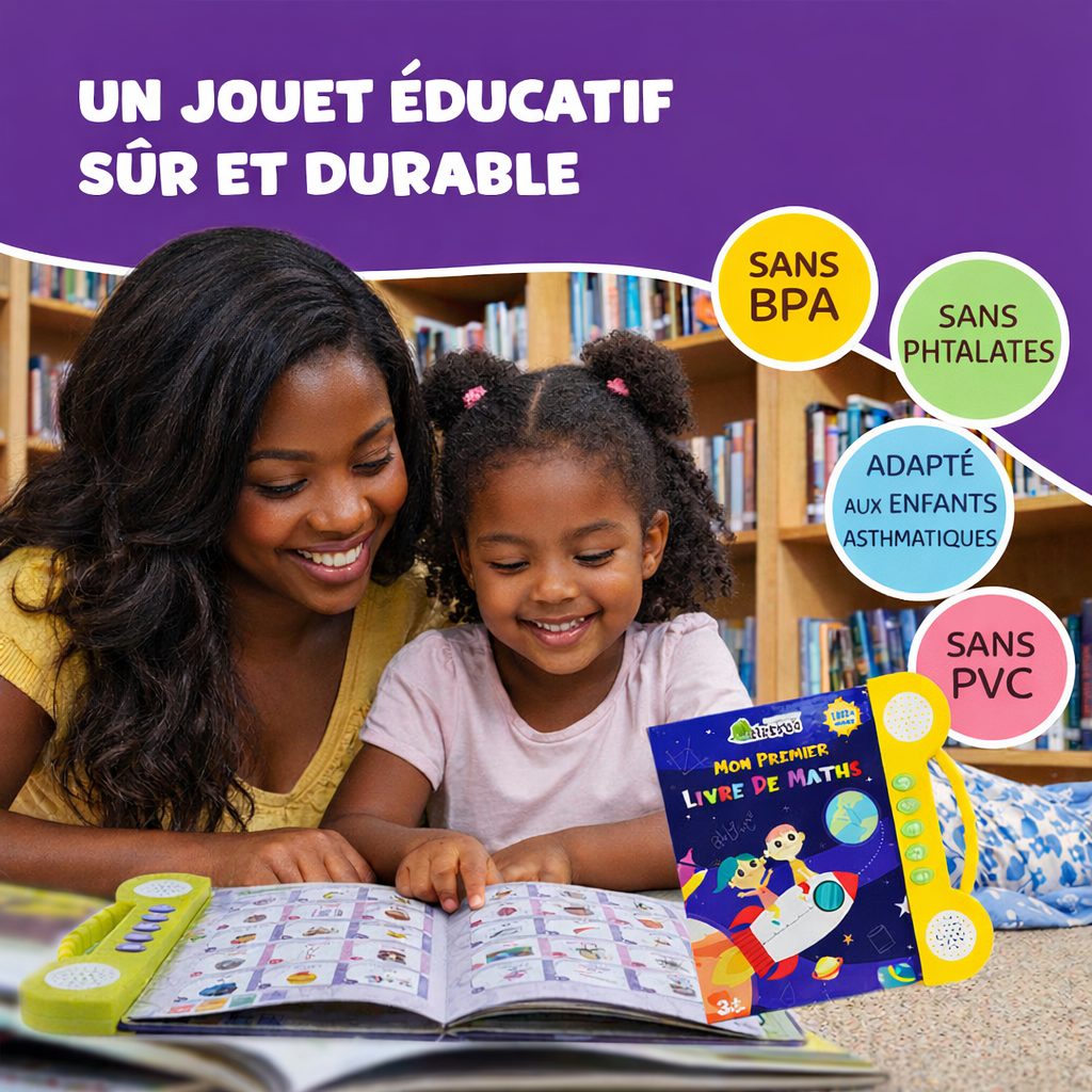 Livre de Mathématiques Sonore pour Enfants