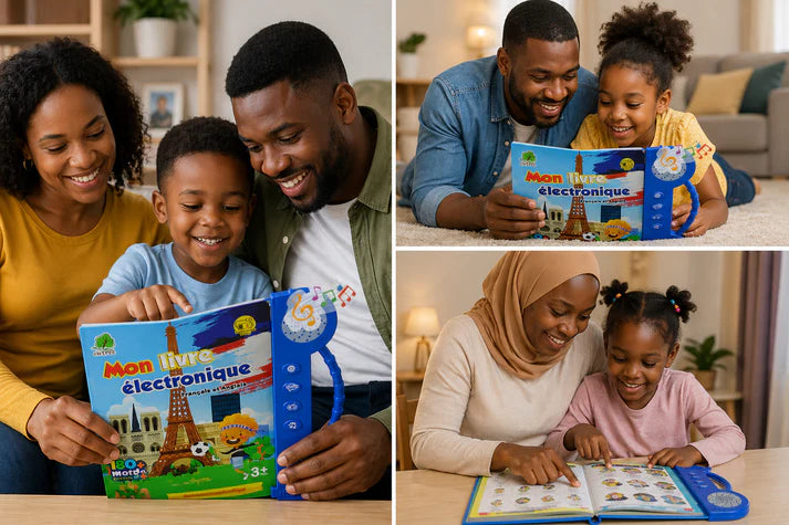 Mon Livre Interactif Bilingue (Français / Anglais) – Dès 3 Ans