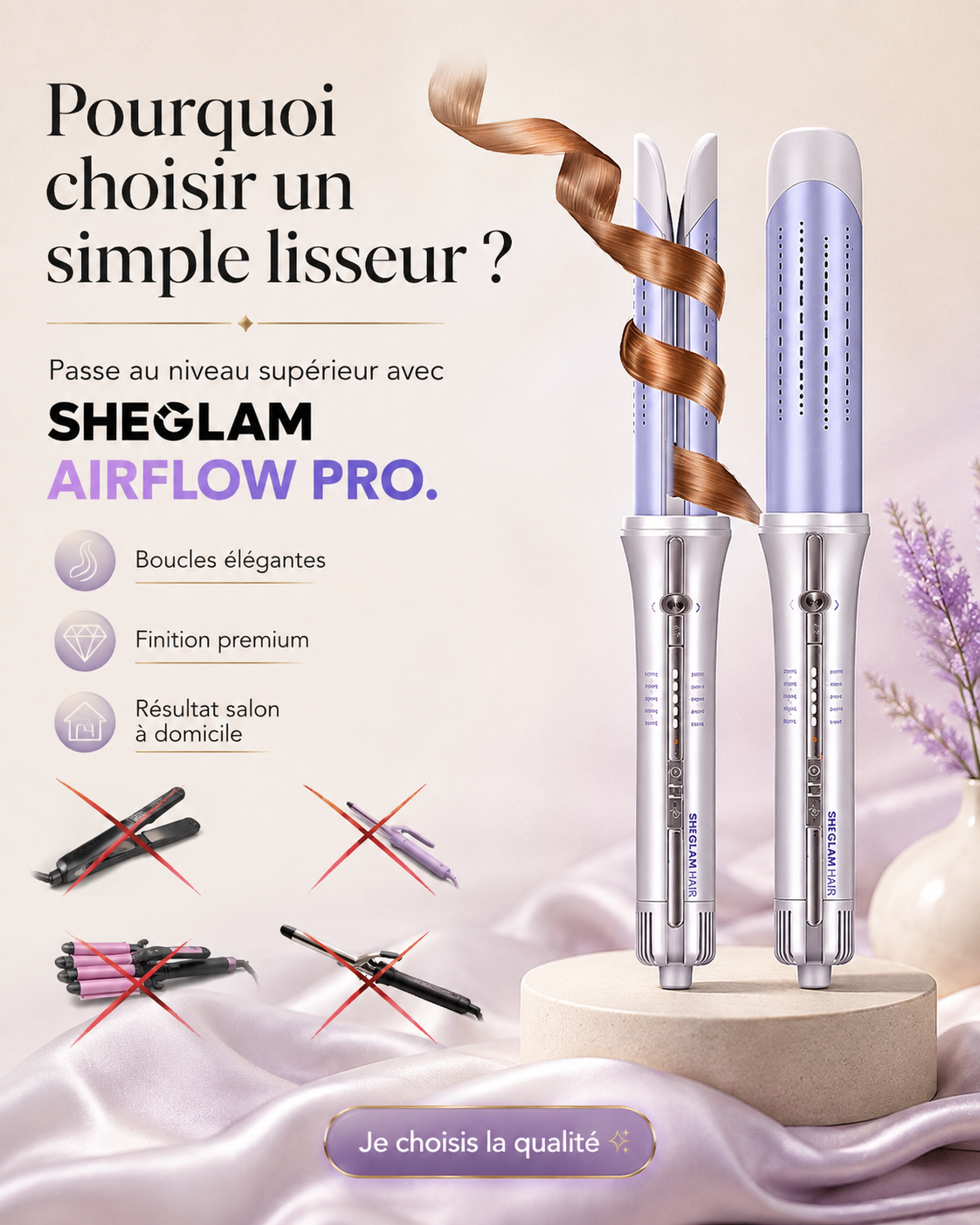 SHEGLAM™ AirStyle Pro