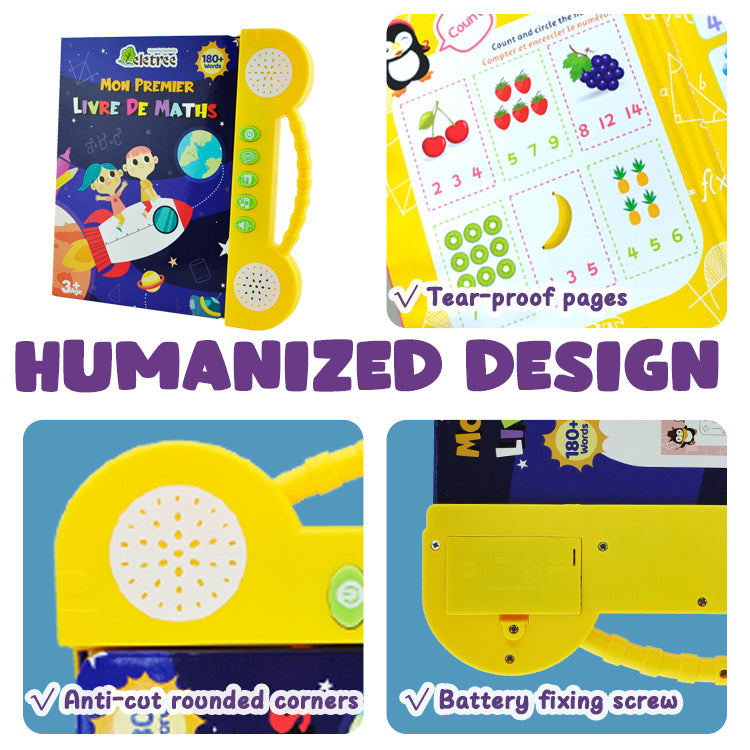 Livre de Mathématiques Sonore pour Enfants