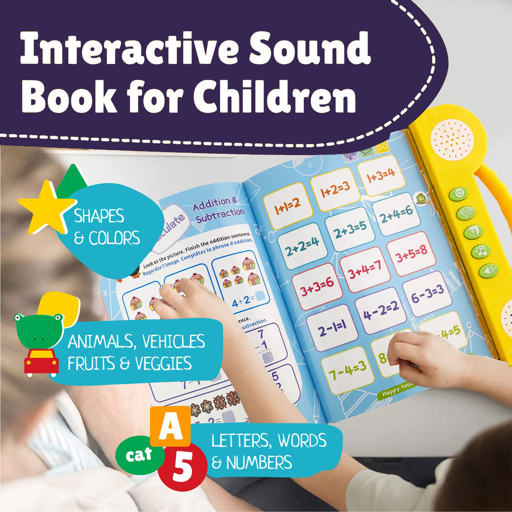 Livre de Mathématiques Sonore pour Enfants