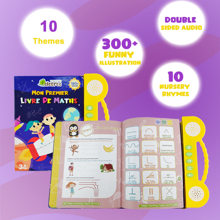 Livre de Mathématiques Sonore pour Enfants