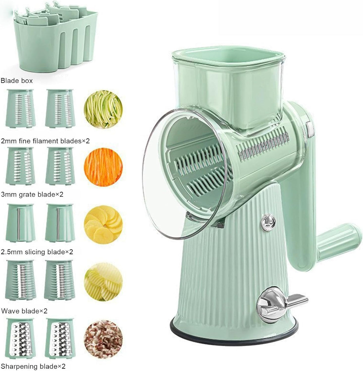 Hachoir à légumes 5 en 1