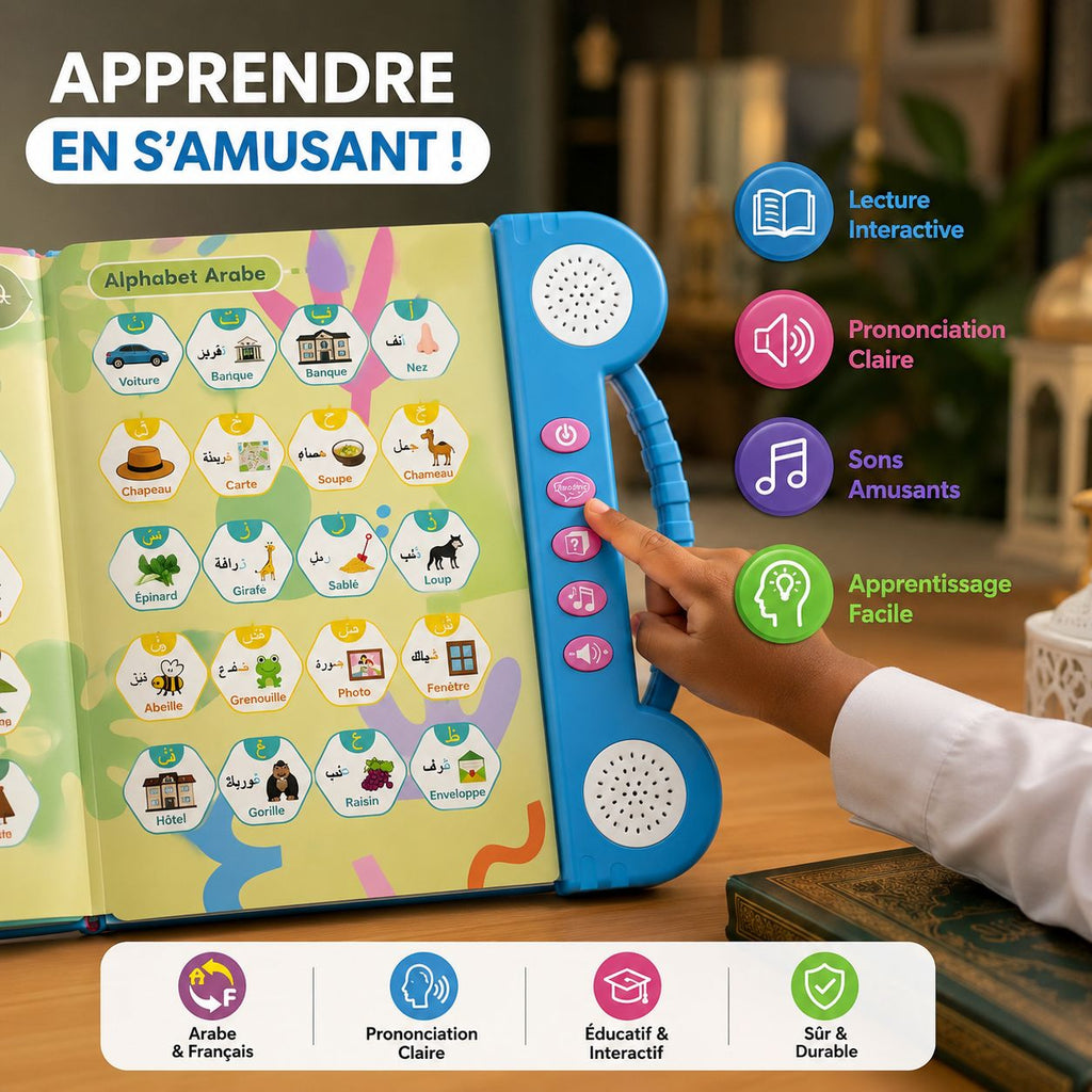 Livre Électronique Interactif Français-Arabe™