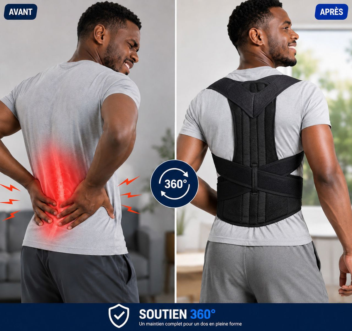 Ceinture Lombaire ™- Fini les Mal de Dos
