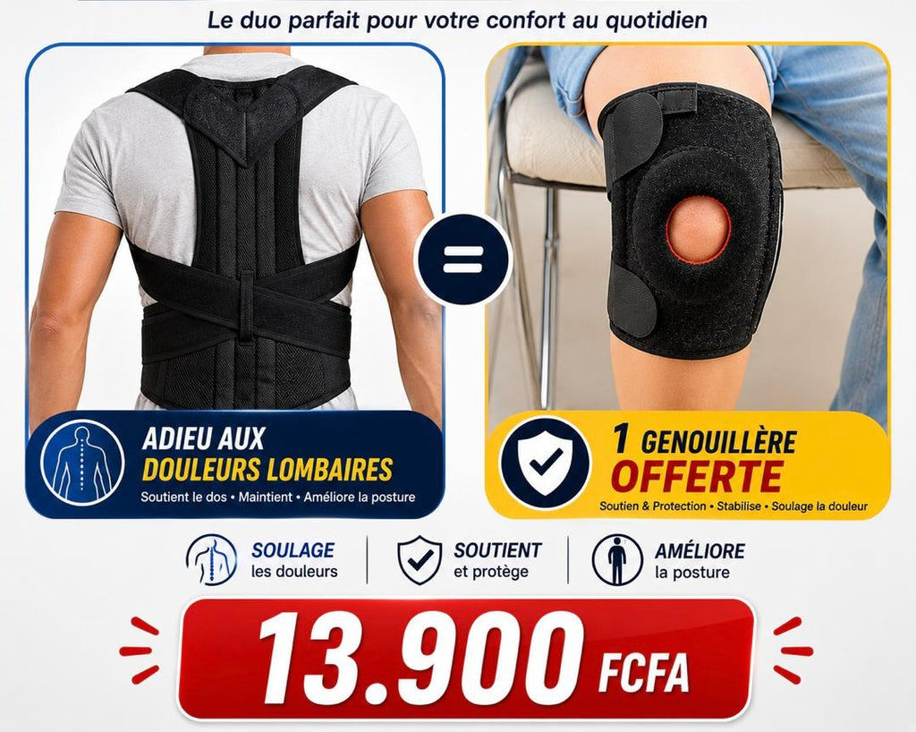 Ceinture Lombaire ™- Fini les Mal de Dos