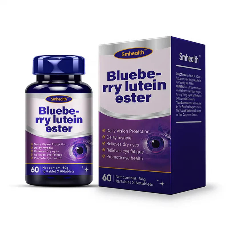 Blueberry Lutein Ester™-Soins Complets des Yeux pour une Vue Claire
